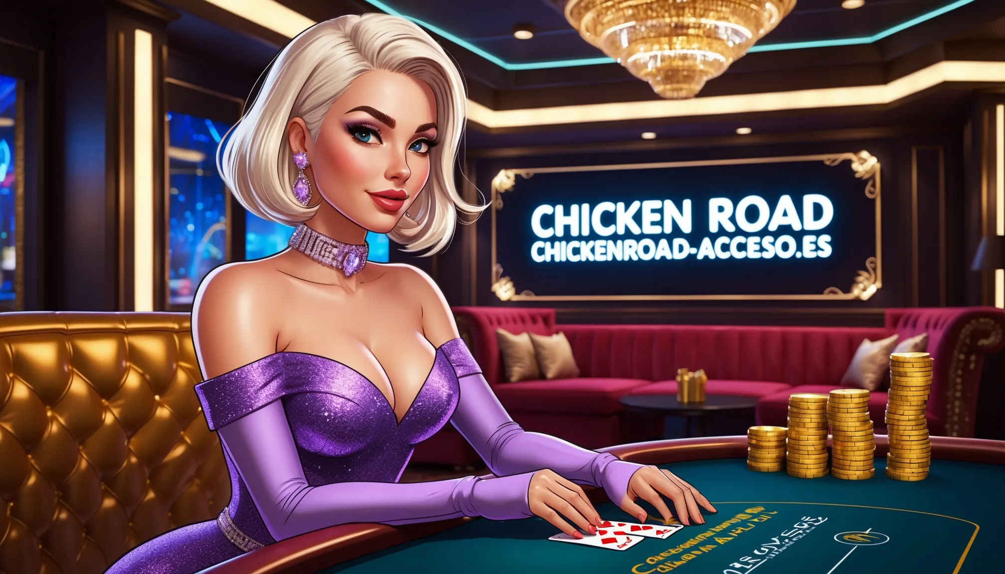 Chickenroad-acceso